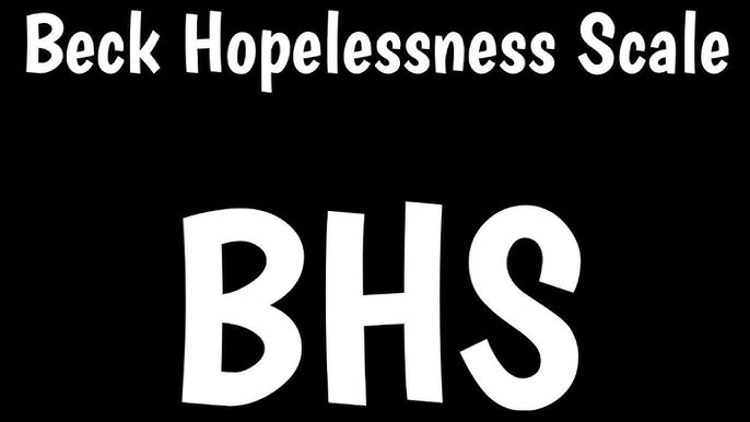 Beck Umidsizlik Skalasi (Beck Hopelessness Scale – BHS)